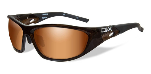 Lentes Sol Wiley X Dvx Space 1410 Sport Brown Black M 63mm