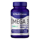 Ômega 3 Importado Super Concentrado +dha +epa Nutrigenes