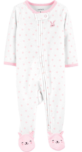Pijama Termica Enteriza Carter's Bebé Niña 2024 
