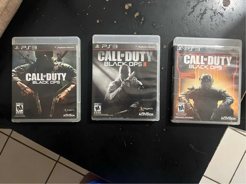 Call Of Duty Trilogía Black Ops Ps3