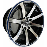 Rines 14x8 4-100 4-114.3 Matiz Chevy Tsuru Mk1 Mk2 Mk3 Azul