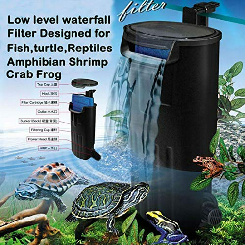 Filtro Cascada Para Acuario De Tortugas Y Reptiles (600l/h)