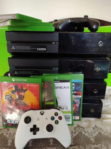 Xbox One 500gb 200 Jogos Digitais Video Game Console Brinde