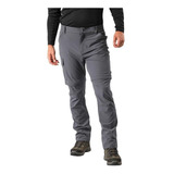 Pantalon Hombre Andesgear Desmontable Chacauco Gris