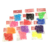 Ligas Para El Cabello Peinados Pack 12 Colores