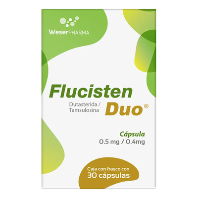 Flucisten Duo Cápsula 0.5 Mg\u002F0.4 Mg, 30 Cápsulas | Envío gratis