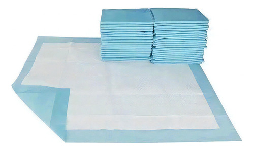 40 Protector De Cama Sabanilla. Muy Absorbentes 750 Ml 90x60