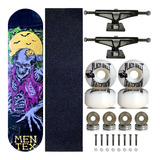 Skate Completo Shape 8.0 Mentex Night Skull