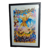 Cartel - Poster Hércules Disney Años 90´s Enmarcado 
