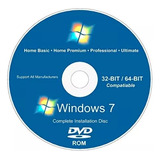 Cd Dvd Formatação Windows 7+pacote De Programas Pc/notebook