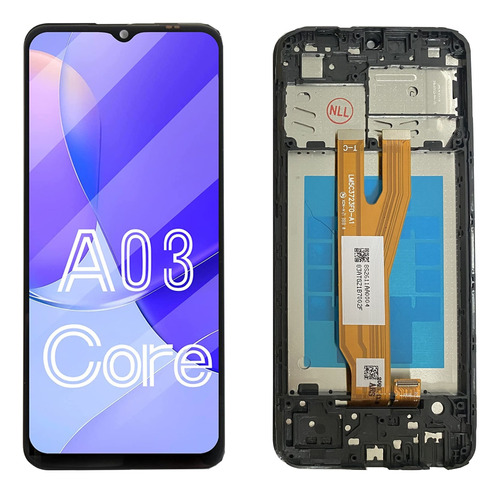 Display Pantalla Touch Para Samsung A03 Core Con Marco