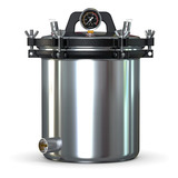 Autoclave Esterilizadora Acero 304 110v O Gas De 4.7gl O 18l