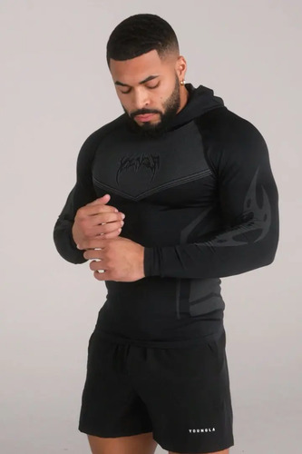 Youngla Hoodies Warrior Compresion 8062 Gym Adulto Original | Envío gratis