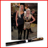 Poster Fotográfico Dua Lipa® & Donatella Versace® - 60x40cm