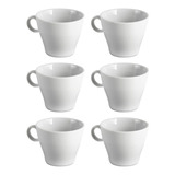 Taza Te Porcelana Tsuji Linea Conico 1600 210ml Bar Resto X6