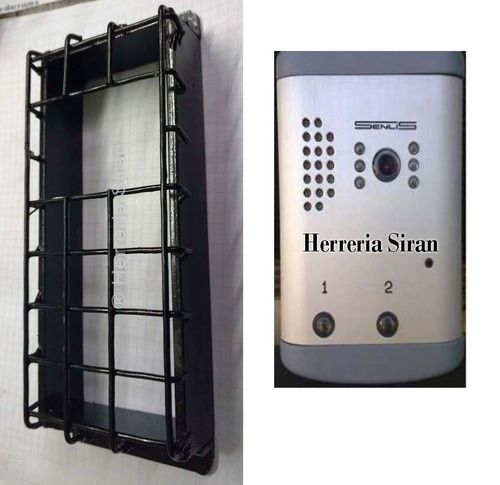 Reja Proteccion Portero Electrico Senlis Con Visor Met