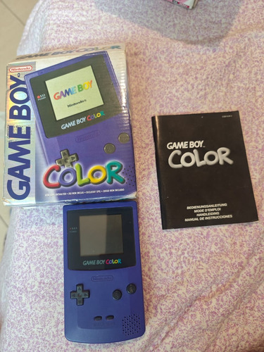  Gameboy Color - Na Caixa Com Manual