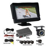 Sensores Y Camara De Reversa Con Monitor Genius G-vps02-m43