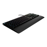 Teclado Gamer Logitech Serie G  G213 Qwerty Inglés  Luz Rgb