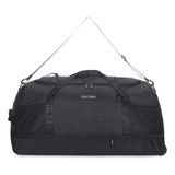 Bolso Cecchini Plegable Con Ruedas Viaje Deportivo Amplio Color Negro Bolso Cch Con Ruedas