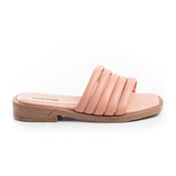 Sandalias Zapatos Mujer Zuecos Cuero Bajas Elegantes Urbanas