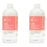 Loción De Limpieza Facial Antibacterial 500ml Libra X 2 U