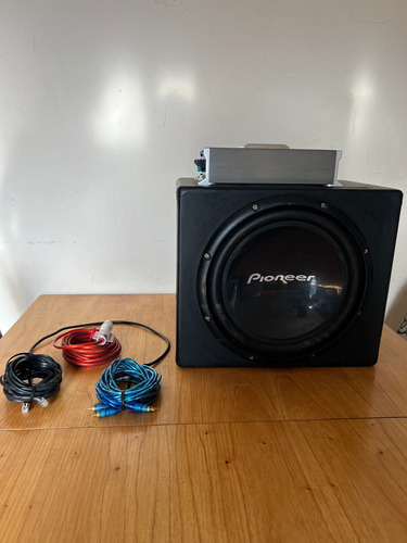 Kit Woofer Pioneer 12  + Potencia Boss 1500w + Cableado