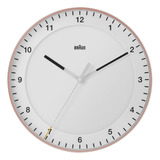 Reloj De Pared Braun Classic Analógico Grande De 30 Cm Con S