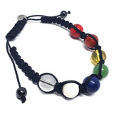 Pulsera Piedras Naturales 7 Chackras 