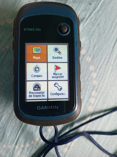 Garmin Gps Portatil Etrex 22x Mapa Color Azul Marino