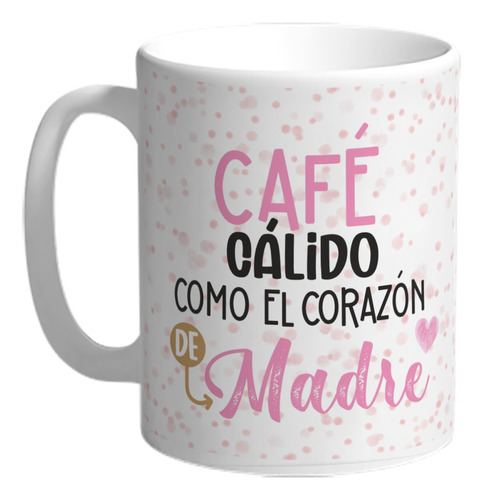 Taza De Plástico Flork Mama Cafe Calido Dia De La Madre