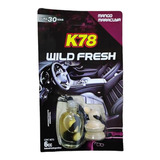 Aromatizante Difusor Perfume K78 Wild Fresh Auto Colgante Color Mango Y Maracuya Fragancia Mango Maracuya