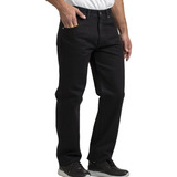 Jeans Hombre Montana Clásico Wrangler Original Negro Premium