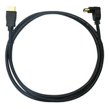 Cable Hdmi A Hdmi Con  Plug En L  Extencion 3 Metros 081-662