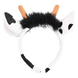 Amosfun Diadema De Vaca Con Luces Led Para Halloween, Disfr.