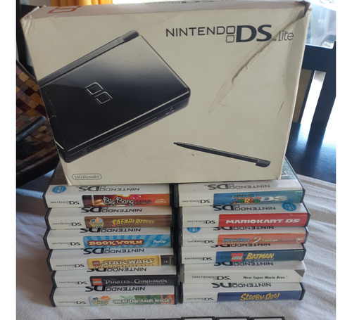 Vendo Mi Colección De Nintendo Ds Consola Lite Y Juegos 