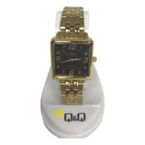 Reloj Q&q Metal Dama Qb51j005y