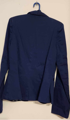 Blazer Vestir Azul Estancias Chiripa  T 1 (40) Impecable