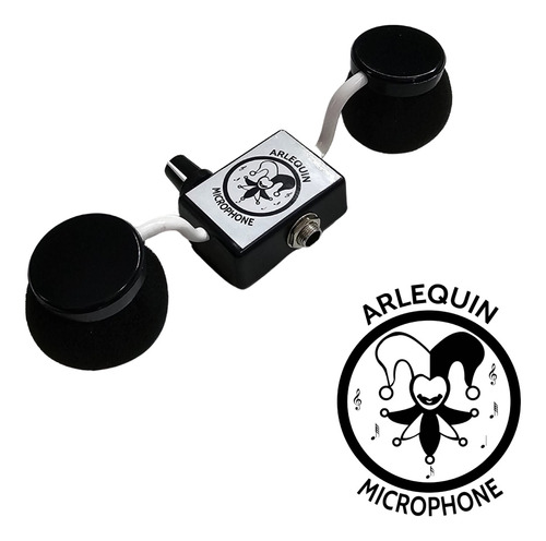 Microfono P/ Acordeón Marca Arlequin 2 Pastillas Profesional