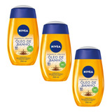 Sabonete Liquido Nivea Óleo De Banho 200ml Kit 3