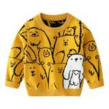 Huaer & Baby Boys Biends Sweater Unisex De Algodn De Algodn