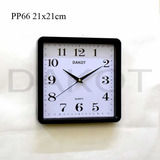 Reloj De Pared Dakot Pp64 Cuadrado Colores    - Taggershop