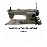 Máquina De Coser Recta Industrial Typical Model Gc6-1 Usada