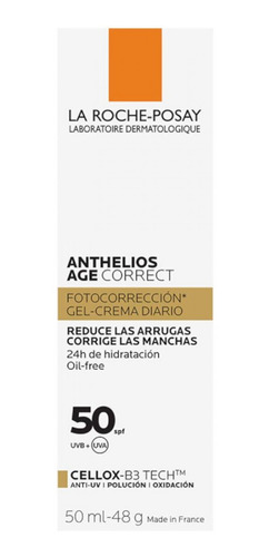 La Roche-posay Anthelios Age Correct Fps 50+ Protector Sin C