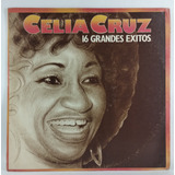 Lp Vinilo Celia Cruz 16 Grandes Exitos Edic Venezuela 1982