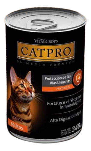 Alimento Húmedo Gato Adulto Lata Carne 340g My Best Friend