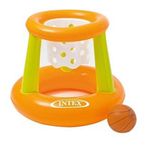 Cesta De Basquete Inflavel Flutuante Piscina Intex 67x55cm