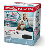 3 Pipetas Comfortis 810mg  Antipulgas Cães  18 A 27kg Elanco