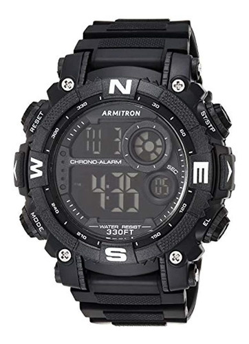 Reloj De Pulsera Para Hombre, Reloj Digital De Resina Con Cr