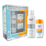 Set Facial Eucerin: Hydro Fluid 50ml + Hyaluron Mist 150ml